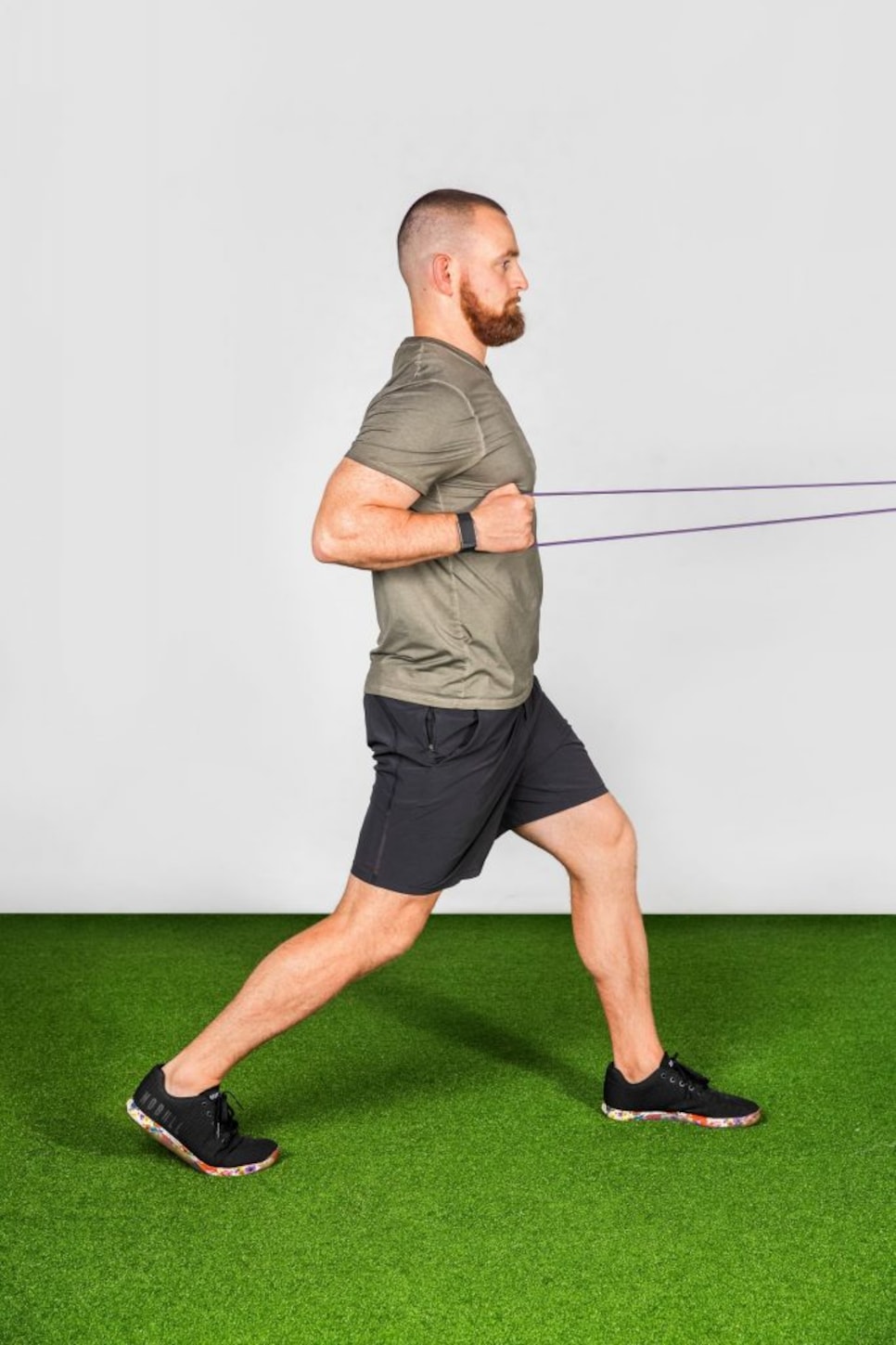 Using resistance bands 2025 for golf swing